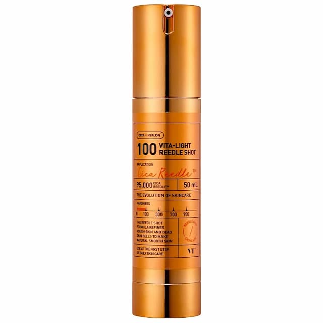 VT Cosmetics Vita-Light Reedle Shot 100 Spicule và Vitamin C Booster Serum