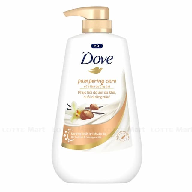 Sữa tắm dưỡng thể Dove Pampering care giúp phục hồi độ ẩm da khô 500G