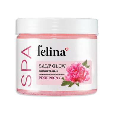 Muối Tắm Tẩy Tế Bào Chết Felina Từ Hoa Mẫu Đơn 500g Salt Glow